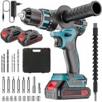 Brushless perceuse visseuse sans fil 21v visseuse devisseuse sans fil avec 2 batteries 20ah perceuse ... Brushless perceuse visseuse sans fil 21v visseuse devisseuse sans fil avec 2 batteries 20ah perceuse ...