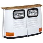 Buffet bahut de salonarmoire de cuisine bois de manguier massif forme de camion blanc bonnie b60027614 ...