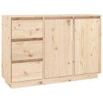 Buffet basarmoire commode buffet 111x34x75cm bois massif de pin 5833842 frenchdays