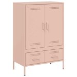 Buffet basarmoire commode buffet hautmeuble de rangement rose 68x39x1015cm acier 2597997 frenchdays Buffet basarmoire commode buffet hautmeuble de rangement rose 68x39x1015cm acier 2597997 frenchdays