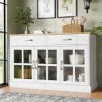 Buffet bas blanc 120x40x84cm meuble dappoint meuble de rangement moderne avec 2 tiroirs 3 portes pour ... Buffet bas blanc 120x40x84cm meuble dappoint meuble de rangement moderne avec 2 tiroirs 3 portes pour ...