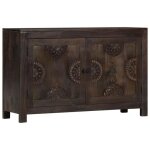 Réduction fr - buffet bas enfilade - commode salon avec dessin sculpté 110x35x70 cm - aspect bois de ... Réduction fr - buffet bas enfilade - commode salon avec dessin sculpté 110x35x70 cm - aspect bois de ...