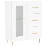 Buffet basarmoire commode buffet blanc 695x34x90cm bois dingnierie 7706093 frenchdays