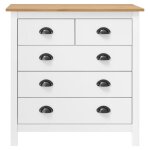 Buffet basarmoire commode buffet hill blanc 79x40x80cm bois de pin solide 9819333 frenchdays