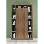 Buffet / biblioth�que 2 portes lancaster ch�ne miel
