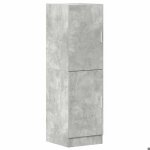 Buffet cuisine / armoire de cuisine - vidaxl - gris bton - 38x415x1315 cm bois ingnierie cc9081657