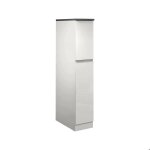 Garde - manger de cuisine atrax 30x60xh165 cm blanc brillant ardoise Garde - manger de cuisine atrax 30x60xh165 cm blanc brillant ardoise
