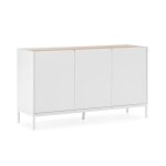 Buffet curva 3 portes couleur blanc Buffet curva 3 portes couleur blanc