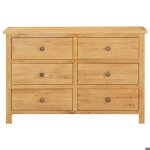 Buffet - meuble de rangement - commode 105x335x73cm - bois de chne massif neuf - bm 8041440