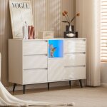 Buffet moderne avec led buffet de salon meuble de rangement buffet bahut 6 tiroirs 1 porte buffet bas ... Buffet moderne avec led buffet de salon meuble de rangement buffet bahut 6 tiroirs 1 porte buffet bas ...
