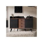 Buffet à trois tiroirs beau grain de bois adapté à la chambre et au salon hauteur 80 cm longueur 1175 ... Buffet à trois tiroirs beau grain de bois adapté à la chambre et au salon hauteur 80 cm longueur 1175 ...