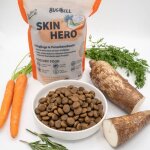 Bugbell skinhero croquettes 5x800 g (4 kg) ? sans c�r�ales hypoallerg�nique insectes cumin noir romarin ...