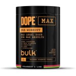 Bulk dope max pr� - entra�nement fraise citron vert 563g - 25 portions caf�ine 200mg 5g b�ta - alanine ...
