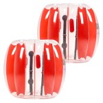 Bulle gonflable g�ante 2pcs - vevor - 09 m diam�tre - balle pare chocs � bulles en pvc �pais - ballon ...