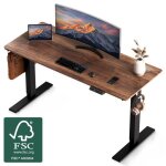 Bureau assis debout plus 60x120cm homavofonction m�moire et anti - collisionports usb - a et type chauteur ...