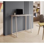 Bureau pliant - gala - blanc - longueur 805 cm - hauteur 755 cm - style scandinave