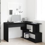 Bureau - ch�ne noir - 200x50x76 cm - bois ding�nierie - design contemporain