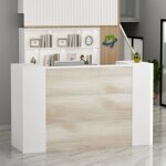 Bureau daccueil avec espace de rangement tiroirs et armoires verrouillables à la réceptionsalonlobby ... Bureau daccueil avec espace de rangement tiroirs et armoires verrouillables à la réceptionsalonlobby ...
