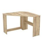 Bureau dangle karo ? chne clair ? design moderne avec rangements intermdiaires