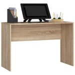 Bureau dordinateur akord b17 chne sonoma 120 cm couleur chne sonoma 120x50x79 cm