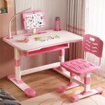 Bureau enfant avec chaises - conception ergonomique - biplut - convient pour enfants de 3 à 18 ans - ... Bureau enfant avec chaises - conception ergonomique - biplut - convient pour enfants de 3 à 18 ans - ...