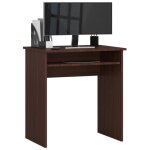 Petit bureau dordinateur akord star weng 68 cm couleur weng 1 tagre 68x51x74 cm