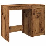 Bureau table poste de travail meuble dordinateur informatique étude vieux bois 100 x 50 x Bureau table poste de travail meuble dordinateur informatique étude vieux bois 100 x 50 x