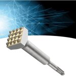 Burin en b�ton embouts de burin cannel�s en acier pour ciseau de dalle / pont / mur / chauss�e en ciment ...