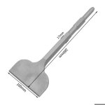 Burin plat ?17x100 x 280mm - id�al pour enlever le b�ton et la ma�onnerie - sds hexagol extra hardened ...