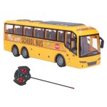 Bus tlcommand pour enfants jouet lectronique  lumire led simule bus scolaire rc cadeau danniversaire ...