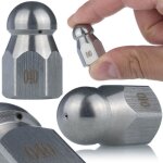 Buse 040 1 + 3 pour le nettoyage des eaux usées avec un tuyau g1 / 4f pour nettoyeur haute pression Buse 040 1 + 3 pour le nettoyage des eaux usées avec un tuyau g1 / 4f pour nettoyeur haute pression