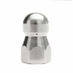 Buse de nettoyage rotative de nettoyeur haute pression pour dragage de canalisation d?�gouts t�te rondeargent ...