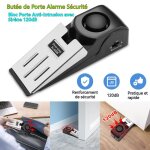 But�e de porte alarme s�curit� - bloque porte - stop porte - bloc porte anti - intrusion avec sir�ne ...