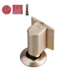 Bute de porte sans perage - invisible anti - collision anti - vent  aimant puissant - 1 pice or clair ...
