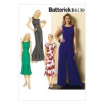 Butterick patterns - 6130 e5 patron de robe tailles 46 35 5406 et combinaison cuisine maison loisirs ...