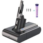 Buture - v7 remplacement batterie 6000mah pour dyson aspirateurs v7 sv11 motorhead absolute animal mattress ...