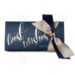 C 10pcs petit coffret cadeau ruban bleu bote  bonbons de bonbons bleus frais pour la fte des mres ...