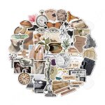 C autocollants 50pcs pour scrapbook / album photo diy / journaling / rfrigrateur stickers scrapbooking ...