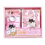 Autocollant scrapbooking passionova lot de 116 motif chat autocollants papier motifs mignons pour carnet ...