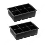 C bac  glaons en silicone 2 pices 16 compartiments moule a glacon bac glacon silicone cubes 5 cm rutilisab ...