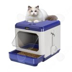 C bac  litire pour chat 48x40x42cm bac  litire pour chat dsodorisant automatique fournitures compagnie ...
