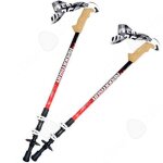 C btons de randonne 1 paire de baton de marche extensibles en carbone ultra - lger antidrapant pour ...