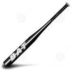 C batte de baseball 25 pouces longueur 63. 5 cm aluminium epaississement durcissement batte baseball ...