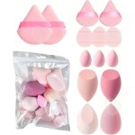 C beauty blender 14 pièces rose humide et sec doux pour la peau faible absorption de poudre houppette ... C beauty blender 14 pièces rose humide et sec doux pour la peau faible absorption de poudre houppette ...
