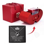 C boite  bijoux 13x95x13 cm bote de pommes de nol une bote  bijoux avec collier est le cadeau de ...