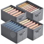 C bo�te de rangement 4pcs 44x30x20cm organisateur tiroir vetement organisateur de tiroir boite organisateur ...