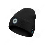 C bonnet bluetooth v5. 0 bonnet lampe frontale avec lumire 6 led usb bonnet technique homme femme beanie ...