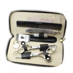 C ciseaux de coiffure 8 pcs kit professionnel coupe de cheveux en acier inoxydable amincissants professionnels ... C ciseaux de coiffure 8 pcs kit professionnel coupe de cheveux en acier inoxydable amincissants professionnels ...