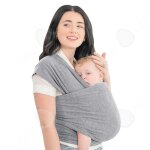 C echarpe de portage bebe capacit de charge 20 kg sac  dos enveloppant  lavant avec bretelles multifonction ...