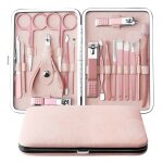 Set manucure - pedicure ensemble de coupe - ongles 18pcs coupe ongle set professionnel ciseaux � ongles ...